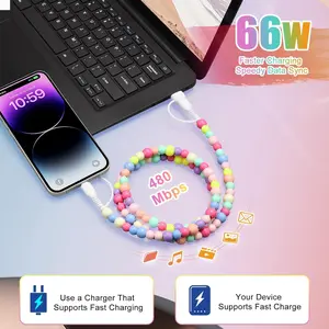 Memorial Day-smart phone fast-charging cable. this 4-in-1 ，Supports USB-A, USB-C, and Lightning connectors for iPhone 15/16/17, and is also compatible with Type-C phones. The perfect holiday gift for family and friends!