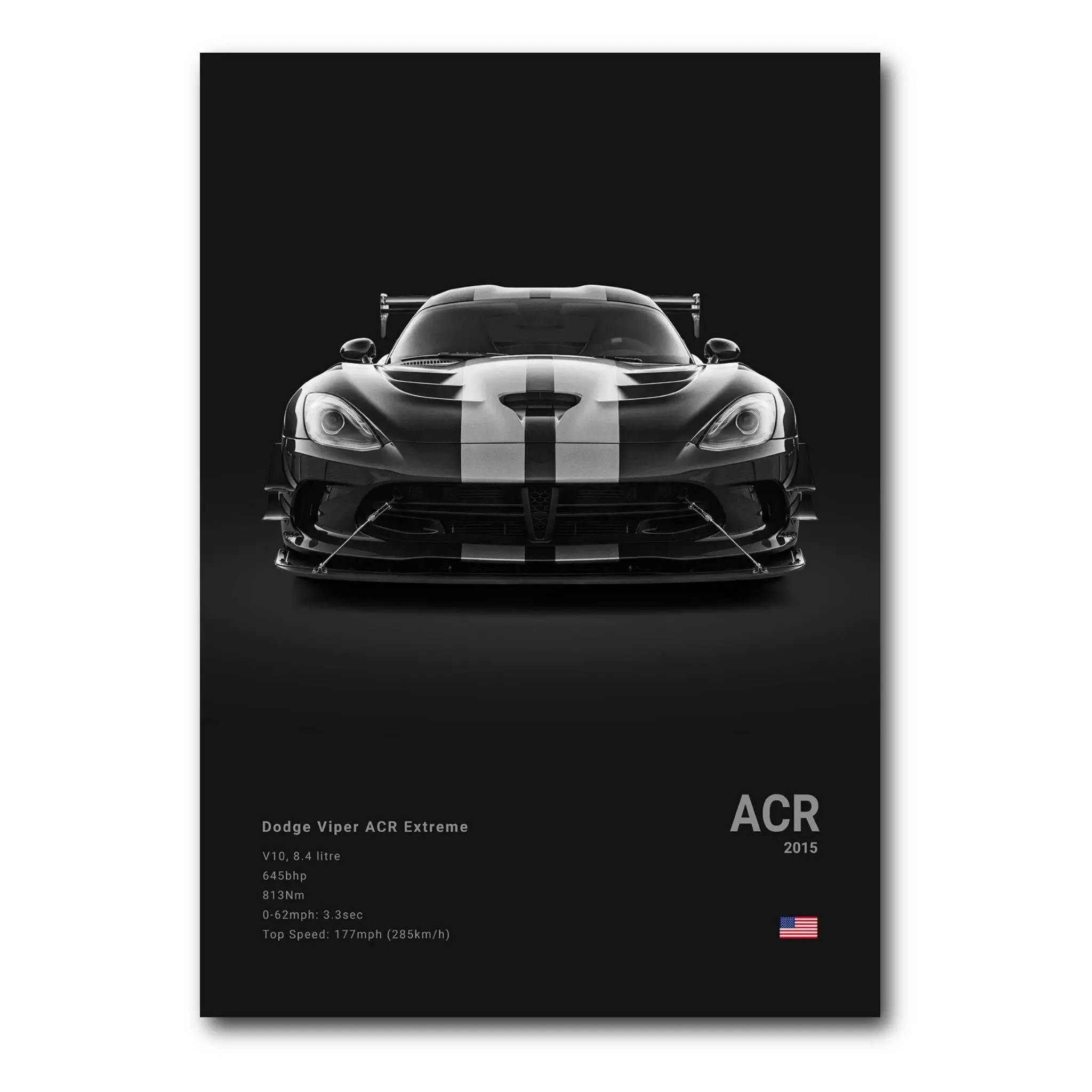 Dodge Viper ACR - POSTER NO FRAME