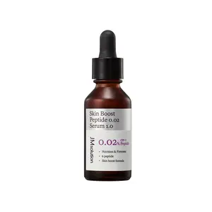 JMSOLUTION Skin Boost Peptide 0.02% Serum 1.0 - Multi-Peptide Formula for Dense and Nourished Skin - Smooth, Skincare