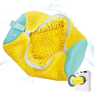 Heavy-duty washing machine-specific shoe cleaning bag – durable zipper, essential mesh laundry bag for home use | Suitable for sneakers, underwear, intimate apparel, home goods, and multi-purpose laundry bags (1 piece/2 pieces) wash Cloth