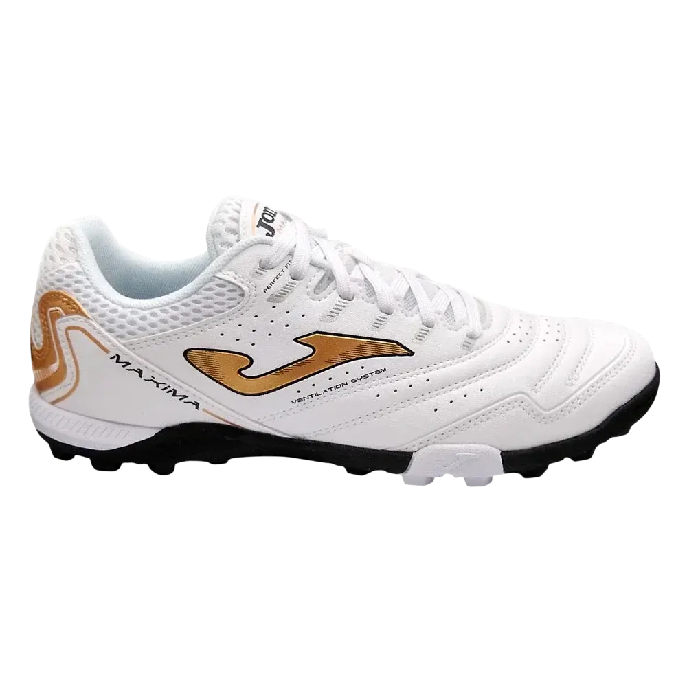 JOMA Maxima Adult Turf Football Boots - Lightweight, Stylish Sports Footwear with Superior Traction, Cushioned Insoles, Performance Ventilation