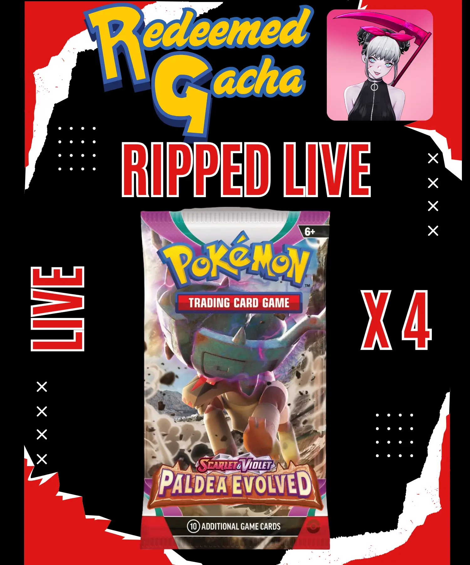 4x Pokmon TCG Paldea Evolved Booster Packs - Ripped LIVE - TikTok Shop 4x Pokmon TCG Paldea Evolved Booster Packs - Ripped LIVE - TikTok Shop