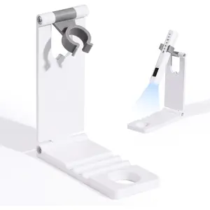 Makartt UV Nail Lamp Stand: Foldable, 360° Adjustable Rotation, Portable, Handsfree, Convenient for Gel Nails Polish Painting Home Salon Manicure