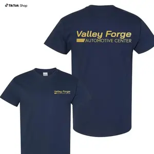 Valley Forge Automotive Center T-Shirt, Casual Unisex Menswear Top, 100% Cotton Car and Tires Store Shirt for Men and Women, Graphic Tee	