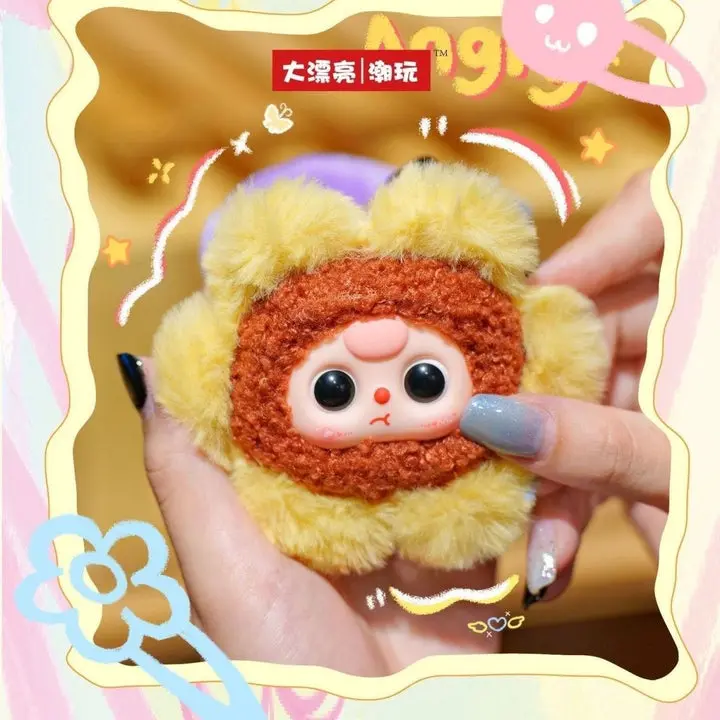 baby three-mengmeng hair tie plush toy