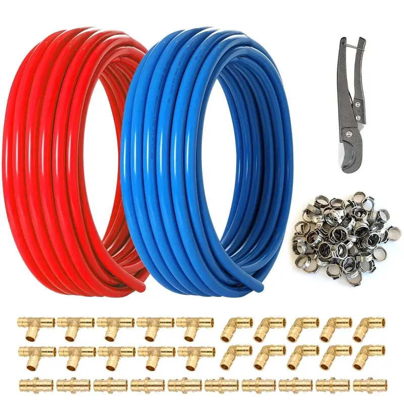 thumbnail image 2 of HLPEX 1/2" Copper PEX Crimp Rings – Lot Of 100, Black-Oxidized Surface 2 of 3
