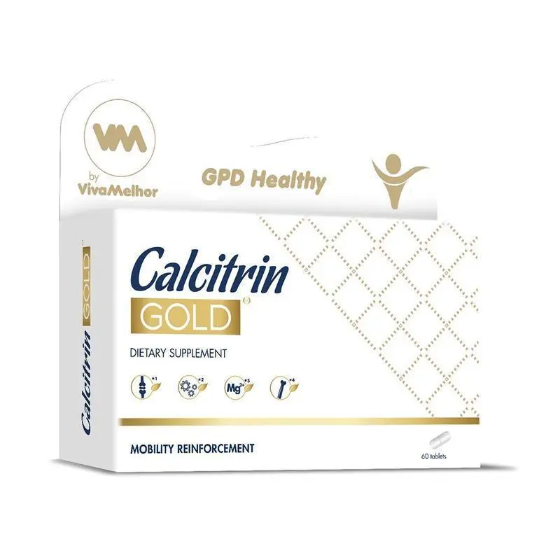 60 Tablets Calcitrin Gold Dietary Supplement  Mobility Reinforcement,