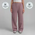 Comfrt | Airplane Mode Straight Leg Sweatpants | Soft Heavyweight Fleece Travel Sweatpants For Airports