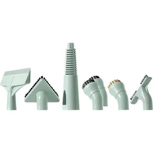 7 count  Accessories for -in-1 Steam Mop & Detachable Handheld Cleaner NB602N - Triangle, Brass, Gap, Nylon Brushes, Steam Jet Nozzle and , Mop  Brush Heads 7 count