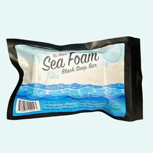 Nu Wave Era Sea Foam Black Soap for Skin & Body Care - Facial, Skincare