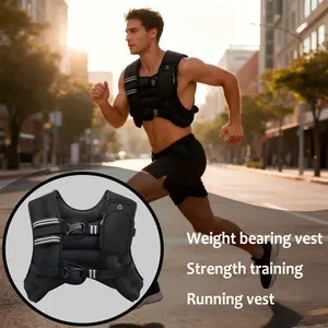Lightweight Weighted Vest for Beginners & Advanced Training Unisex Fitness Auxiliary Equipment Strength Training Running Vest Ideal for All Levels