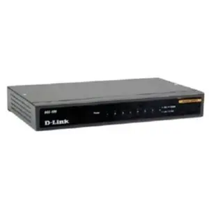 D-Link  Switch 8-Port Gigabit QoS Switch Metal Chassis Jumbo Frames