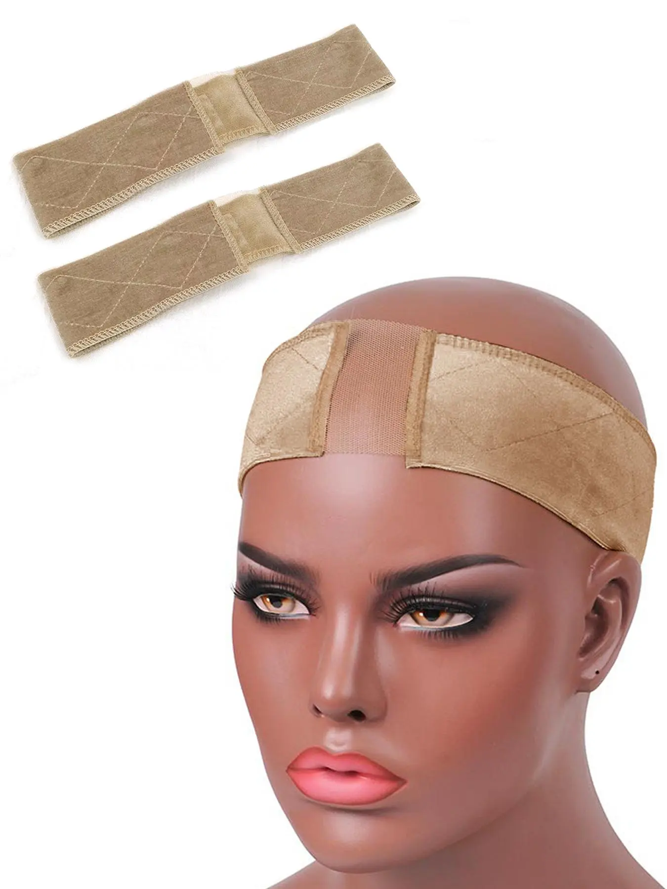Non-slip Wig Headband for Women Lace Wig, Adjustable Hair Wigs Accessories, Hair Salon Tools & Accessories for Women for Summer Hairstyles, Valentine's Day, Gift, Chic Headbands