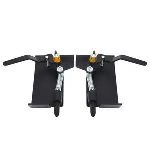 GARVEE Heavy Duty GARVEE Universal Skid Steer Quick Tach Adapter - 3500LBS Capacity, Made from 50-Grade Steel, Rust-Resistant, Easy Installation for Buckets, Plows, Forks, and Trailers.