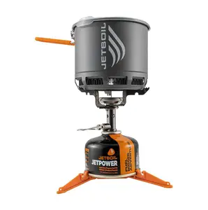 Jetboil Stash Cooking System, Lightweight Camping Stove Kit with FluxRing Heat Technology, Portable Backpacking Cook Set for Fast Outdoor Meal Preparation, Hiking and Adventure Travel Cooking