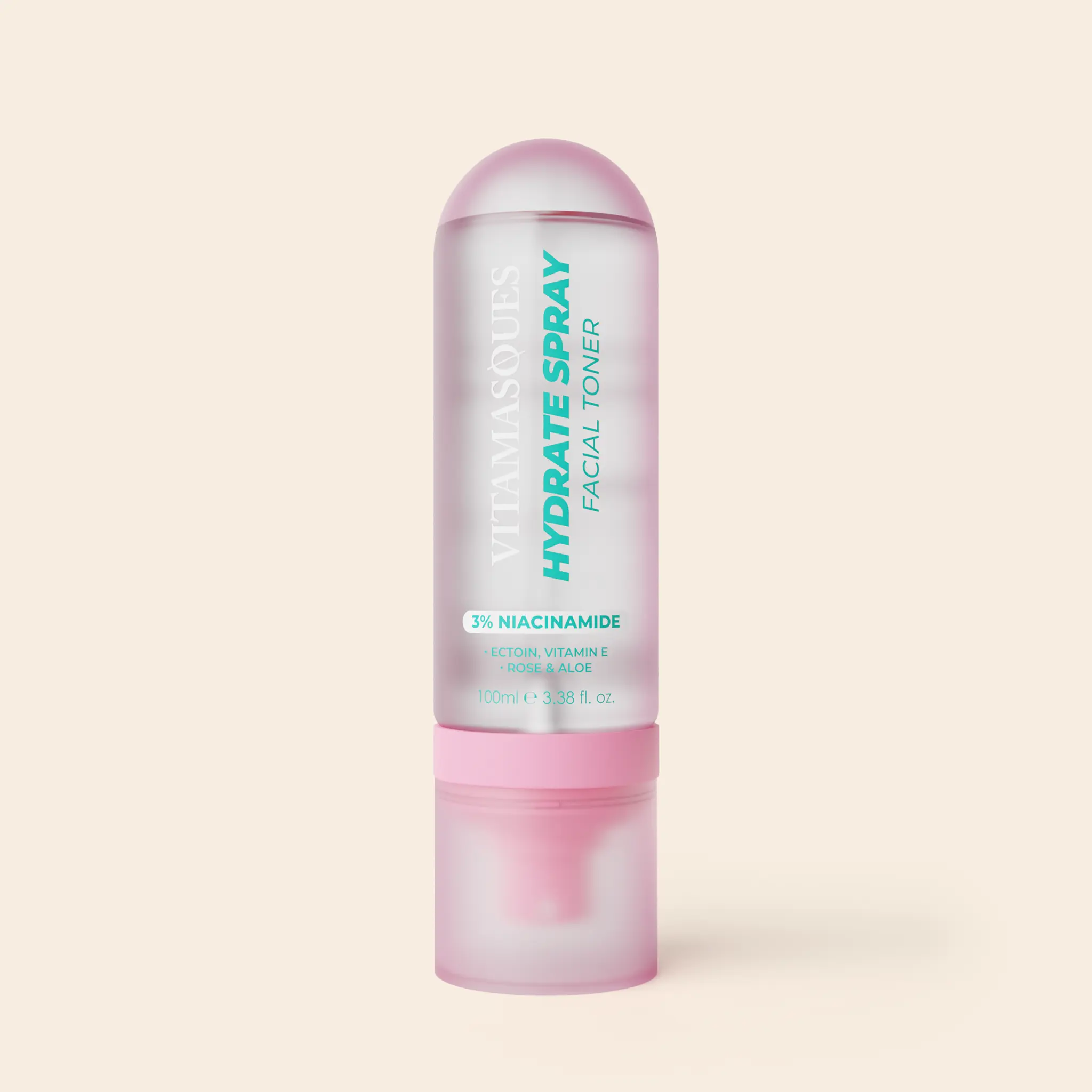 Vitamasques Hydrating Toner for Face - Facial Toner with Niacinamide - Instant Refreshment & Lasting Hydration