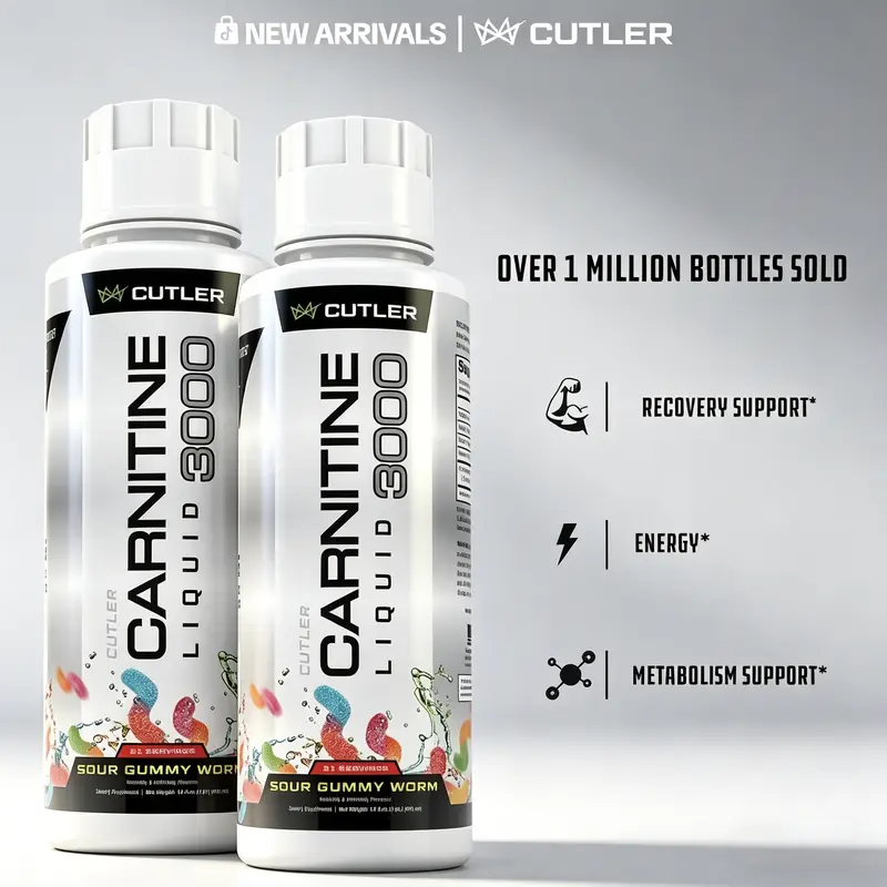 Cutler Nutrition Carnitine 3000 Liquid Supplement | Energy Support, Sugar Metabolism & Post-Workout Recovery Fitness - TikTok Shop Cutler Nutrition Carnitine 3000 Liquid Supplement | Energy Support, Sugar Metabolism & Post-Workout Recovery Fitness - TikTok Shop
