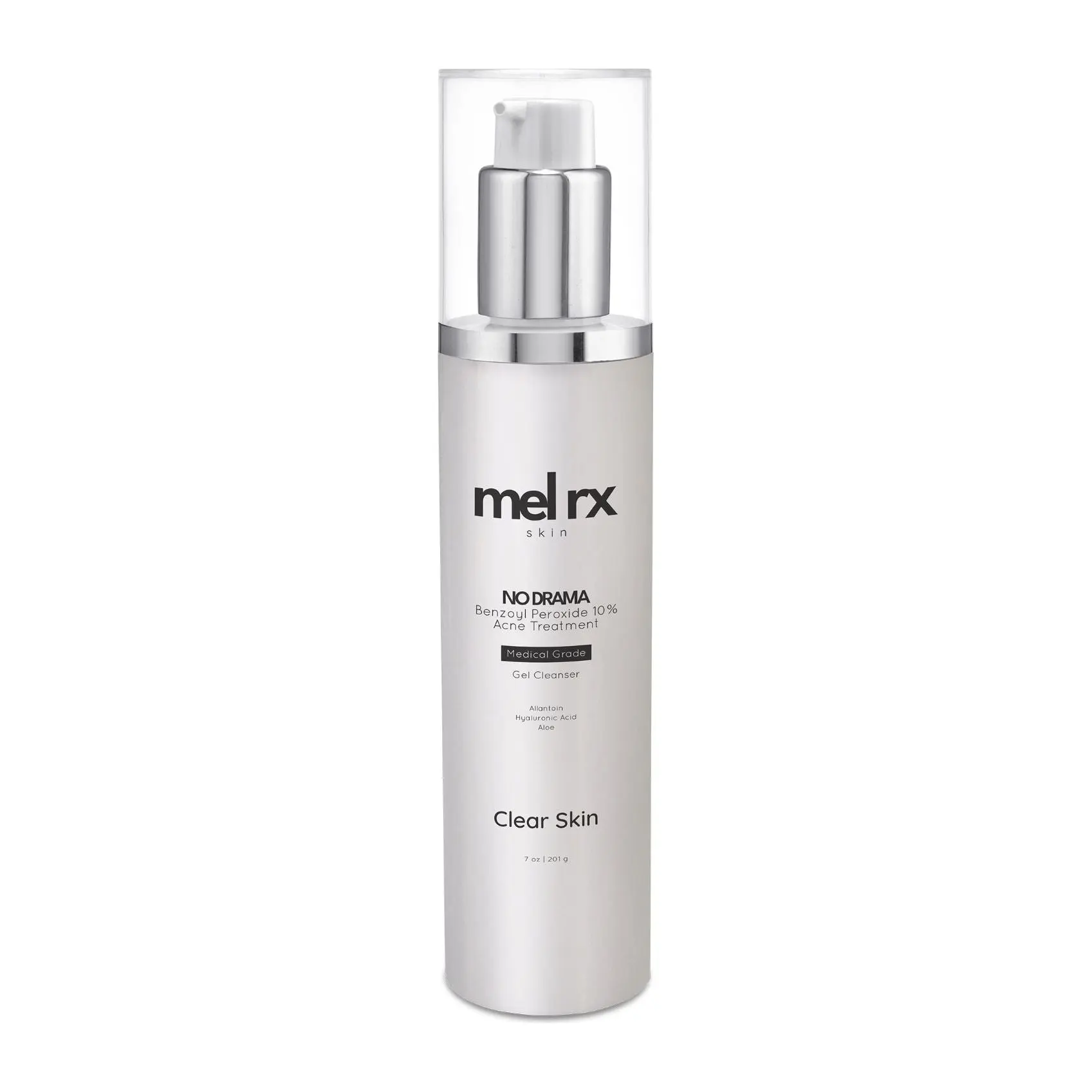 Mel RX No Drama Benzoyl Peroxide 10% Gel Cleanser