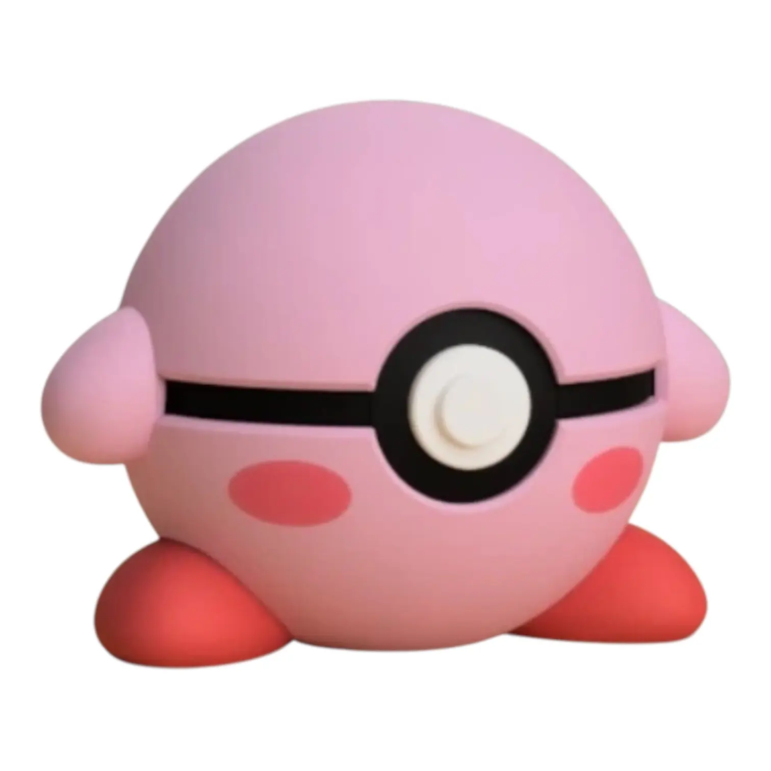 Kirby Poke Ball - Inspired 3D Printed Collectible