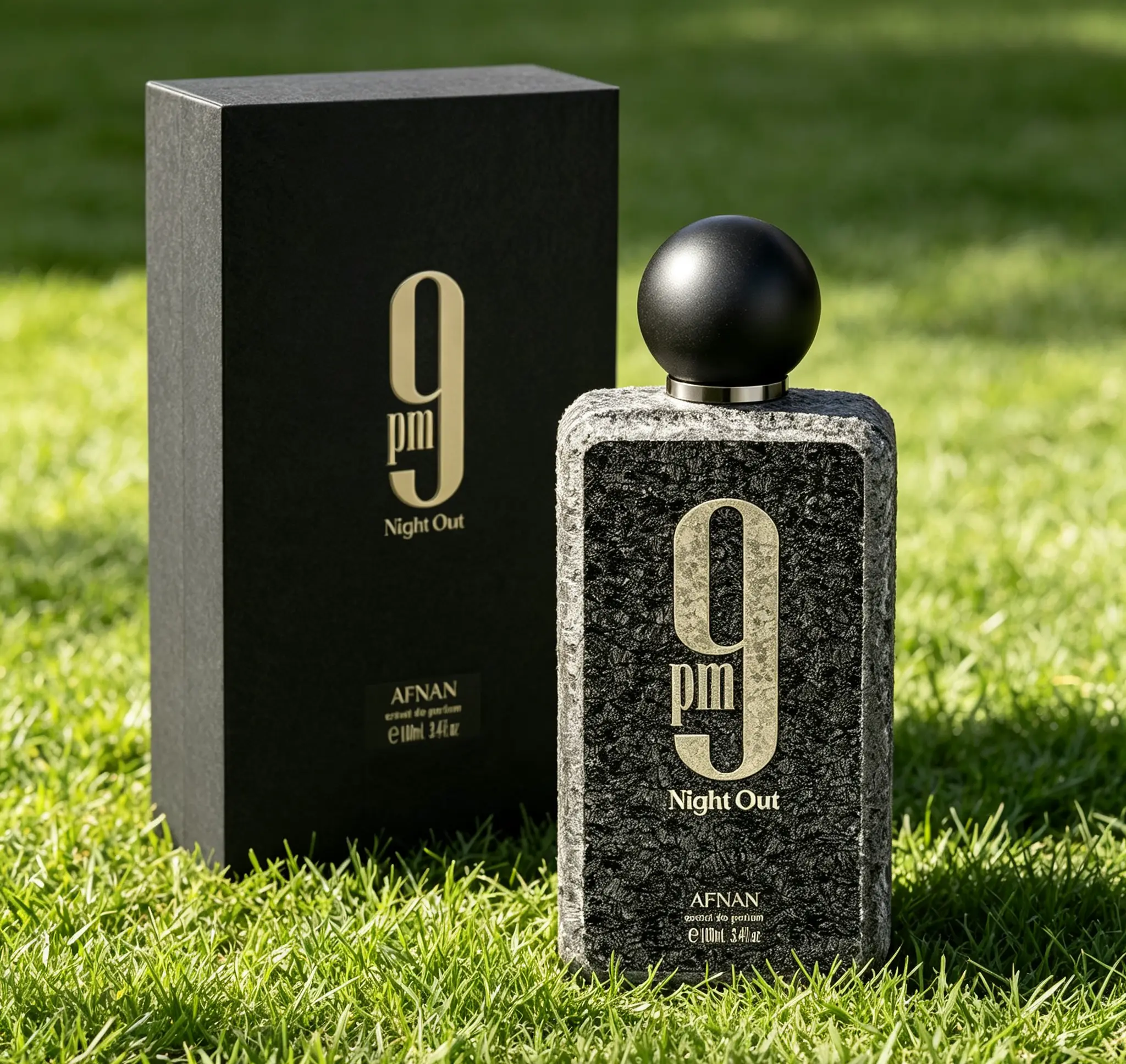 9 PM Night Out Unisex Extrait de Parfum, Long‑Lasting Rich Evening Fragrance for Men & Women, 3.4 Fl. Oz / 100ml