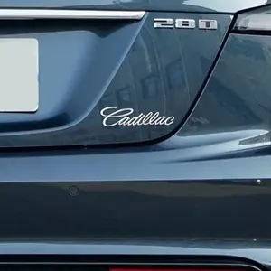3D Abs Car Sticker, High Quality Front Emblem, Rear Tail Trunk Decals, Badge Sticker for Cadillac Escalade, Cts, Srx, Xt4, Xt6, Sts, Xts, Slr, Ct4, Ct5, Ct6, Ats