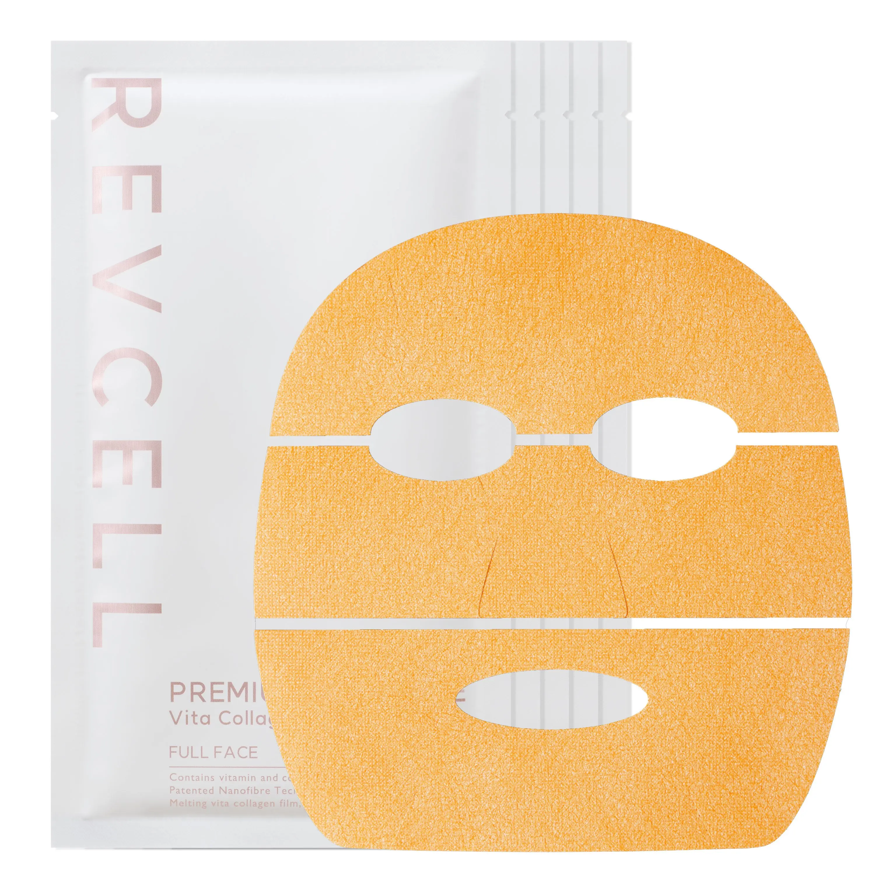 Revcell Premium Intensive Vita Collagen Acitivfilm / 5sheets/ 18.015g / Brown