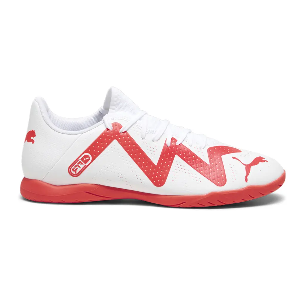 PUMA Mens Future Play Indoor Soccer Cleats - White PUMA Mens Future Play Indoor Soccer Cleats - White