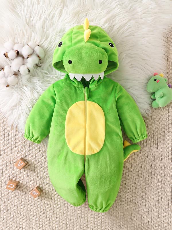 Halloween Baby Dinosaur Costume, Unisex Dinosaur Onesie Halloween Role Play Costume Theme Party