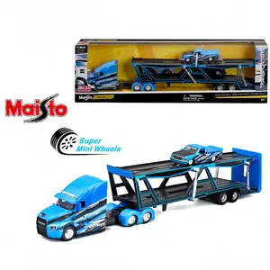 Maisto 1:64 Mack Anthem & 1993 Chevrolet 454 SS Pick-Up Truck – Transporters