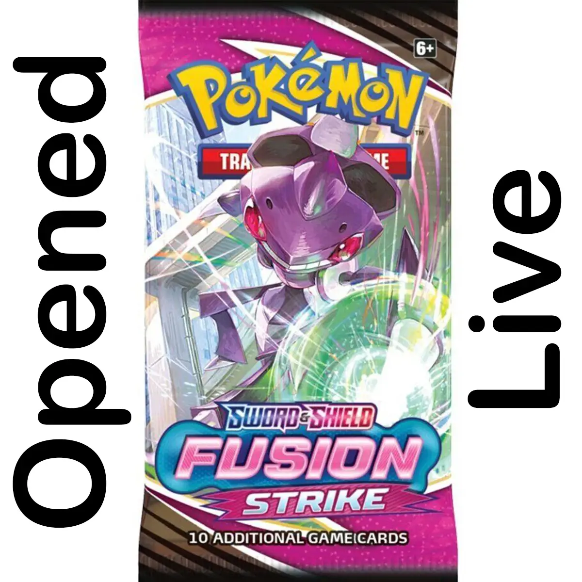 Live Pokemon Fusion Strike (Booster Pack)