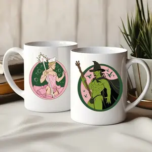 Gay Wicked Witch Mug, Wicked Movie Mug, Funny Wicked Fan Gift, Wicked Musical Coffee Cup, Ariana and Cynthia Meme Inspired Mug