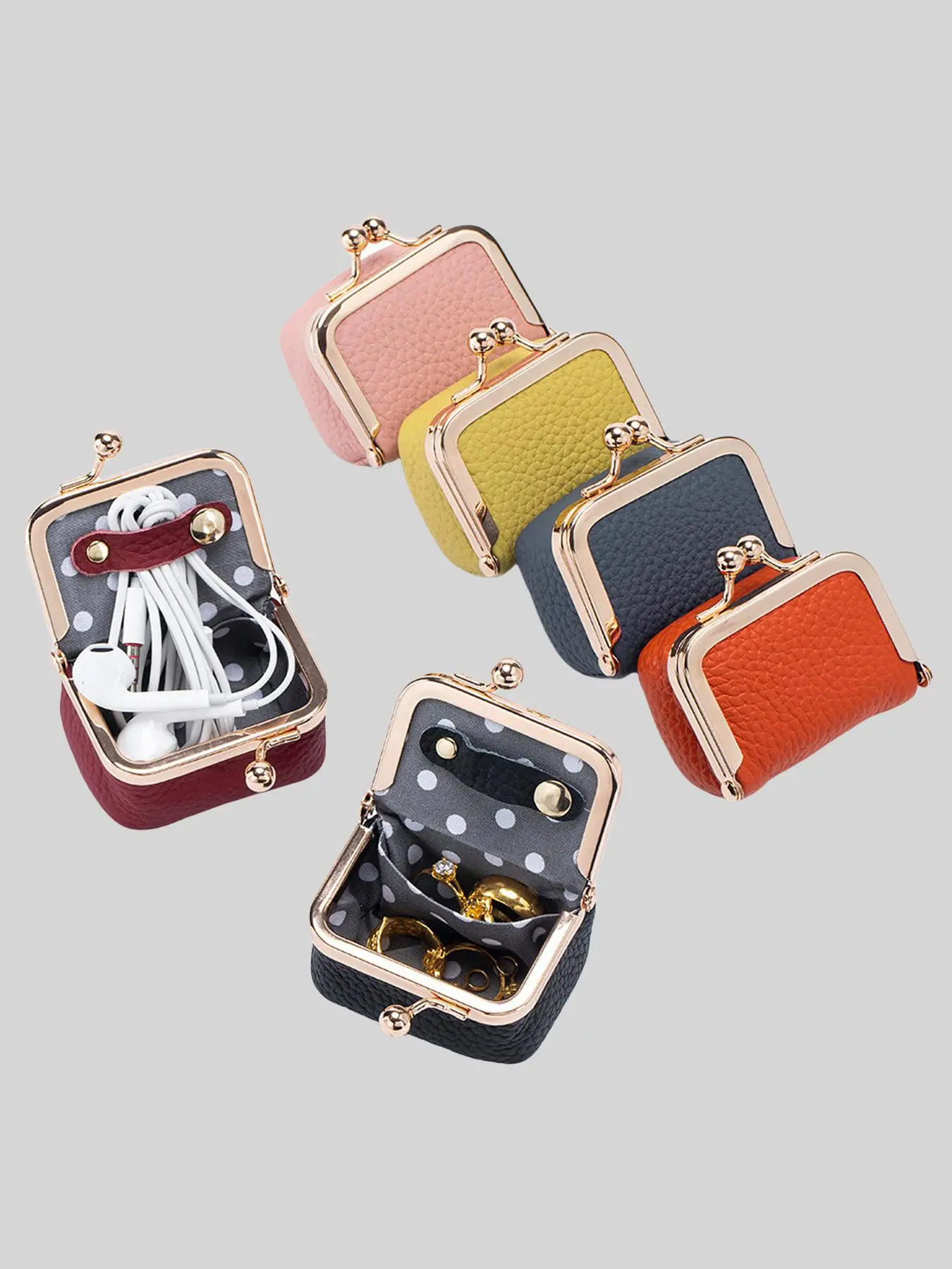Women's Cute Mini Coin Compact Purse, Mother's Day Gifts, Fashionable Jewelry Storage Purses Bag, Casual Versatile Wallet for Daily Used, Girlfriend G