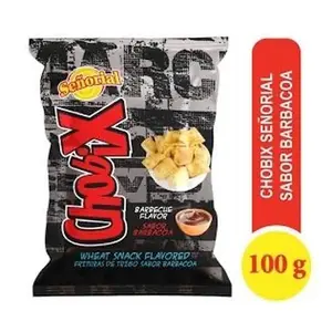 3 CHOBIX SABOR BARBACOA 100gr