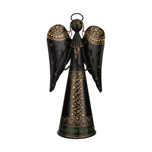 Regal Art & Gift Angel Decor 16" - Black/Gold