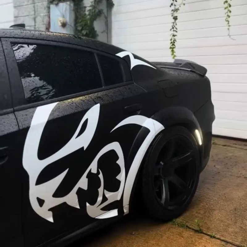 Dodge Charger Hellcat Side Graphic Vinyl Decals – 2015-2023