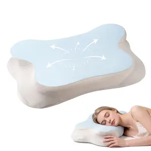 Cooling Silk Memory Foam Pillow Cervical Neck Pillows