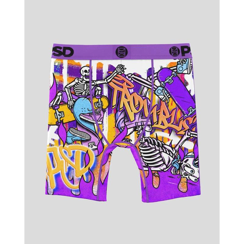 PSD Youth Boy's Shredders Boxer Brief 3 Pack - Soft, Breathable and Stretch Comfortable Underwear