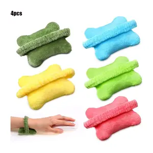 4 Piece Mouse Wrist Rest Set, Comfortable & Flexible, Ideal for Office Work/learning, Available in, Blue, Light
