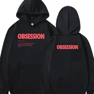 Obsession Horror Movie 2026 Print Hoodie Men Women Fleece Clothing Fashion Pullover Sweatshirt Retro Long Sleeve   Hoody W