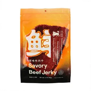 MIBAO Original Flavor Thick Cut Beef Jerky 85g - Rich Meaty Aroma, Tender & Chewy, High Protein Snack