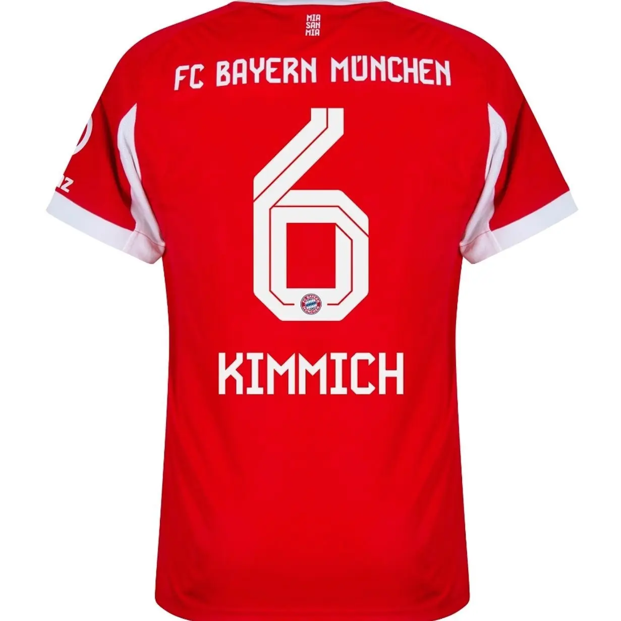 Bayern Munich #6 Home/Away Jersey 2025/26 – Unisex Red Bundesliga Replica Soccer Shirt, Football Fan Match Day Top 6H