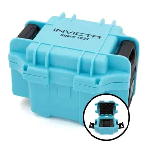 Invicta One (1) Slot Turquoise 1837 Limited Edition Waterproof Dive Case-RARE