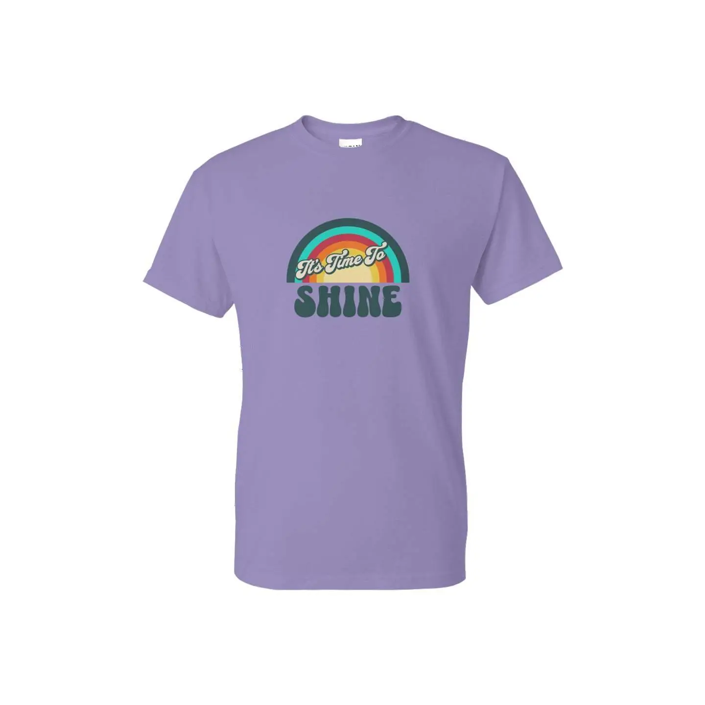 It's time to shine - 50/50 preshrunk cotton/polyester Unisex T-shirt