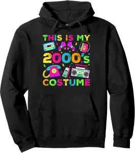This Is My 2000s Costume 2000's style 2000s Retro Party Pullover Hoodie - Robynreede Shop 79B0DCCCVL26