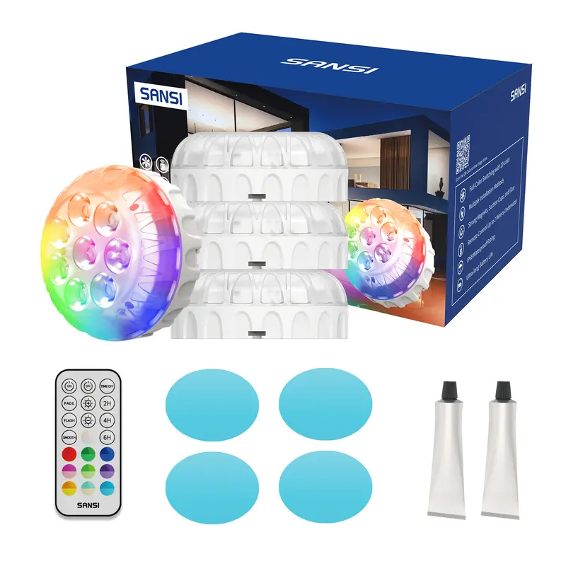 Glowmate 4-in-1 Camp Light & Retractable String Lights – 8 Modes, Solar + Type-C Rechargeable, 32.8FT, Warm White & Multicolor, IP67 Waterproof, Portable Tent Lantern