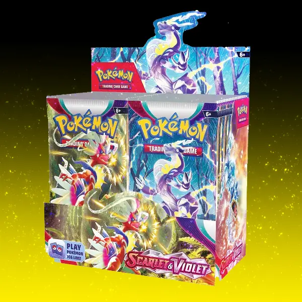 shop deals on pokemon scarlet violet booster box Pokmon - & - Base Set Stellar Crown booster packs Each booster pack contains 10 cards and 1 Basic Energy Pokemon SV5 Scarlet and Violet
