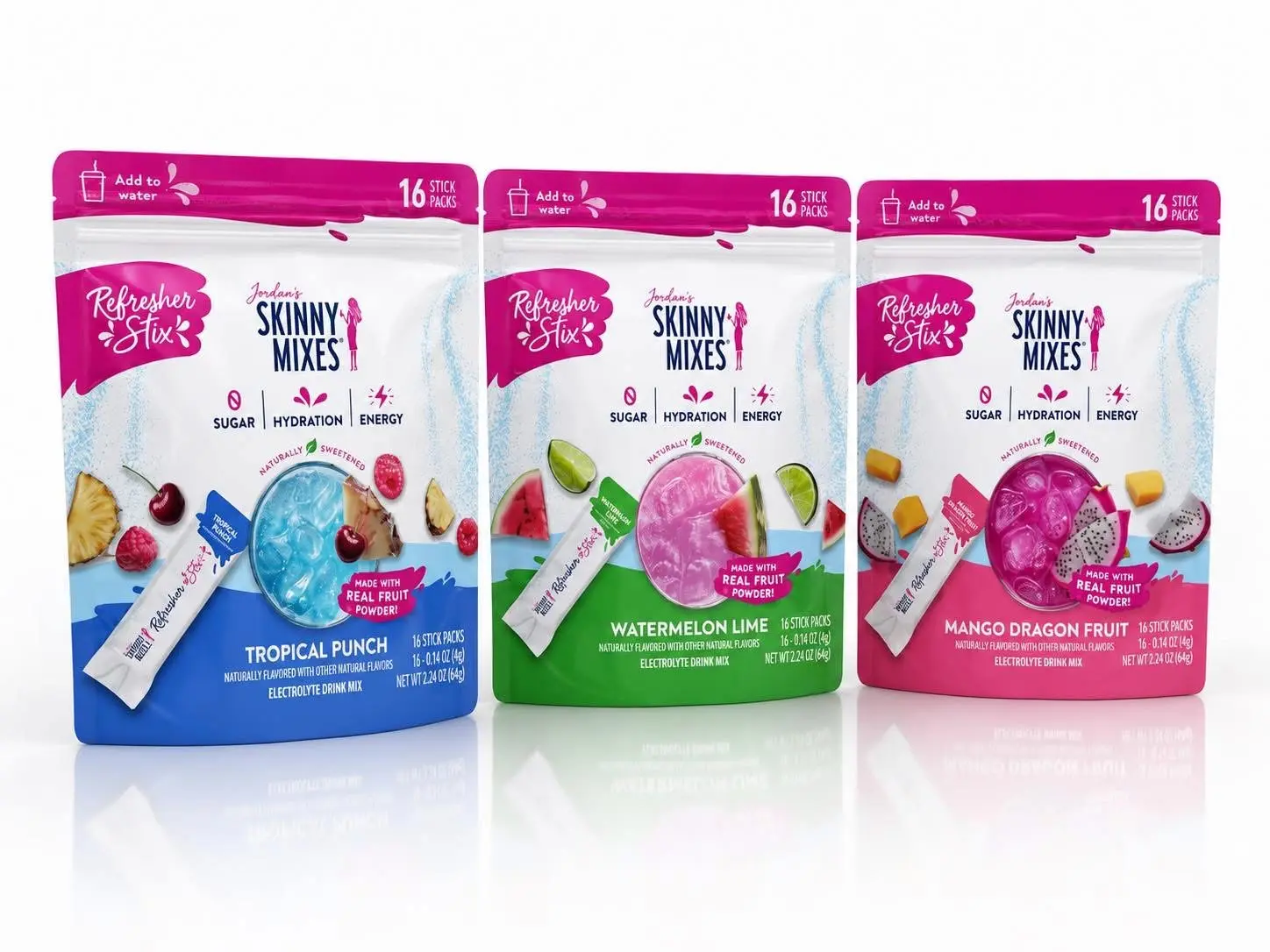 Jordan’s Skinny Mixes Refresher Stix