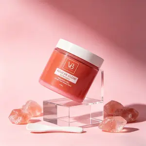 VB Azucar Glow Sugar Scrub 100g, Brightening Exfoliant & Hydrating Facial Cleanser, Natural Exfoliants Improve Skin Texture for Smooth Complexion