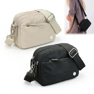 Anti-Theft RFID Crossbody Bag for Women - Lightweight Nylon Travel Sling Bag, Secure Small Purse with Hidden Pocket for Phone, Passport & Essentials, Perfect Vacation Daypack