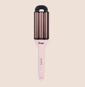 L'ANGE HAIR -  VersaWaver Adjustable Titanium Waver, Silicone Smooth Handle, Rotatable Barrel for Wave Length Changes, Cool Tip, Storage Kit, Hair Curling Iron Appliance